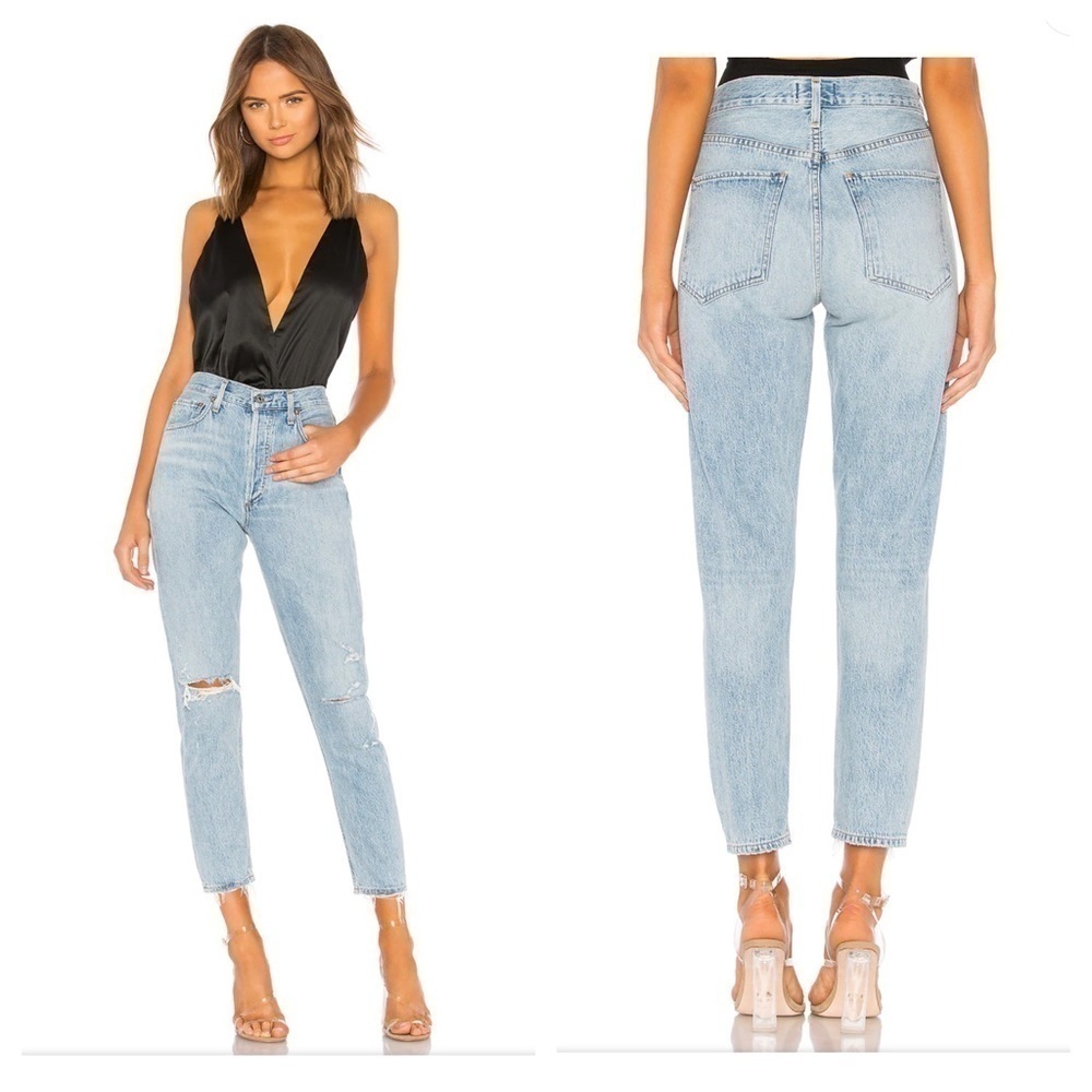 Agolde Jamie High Rise Classic Jeans